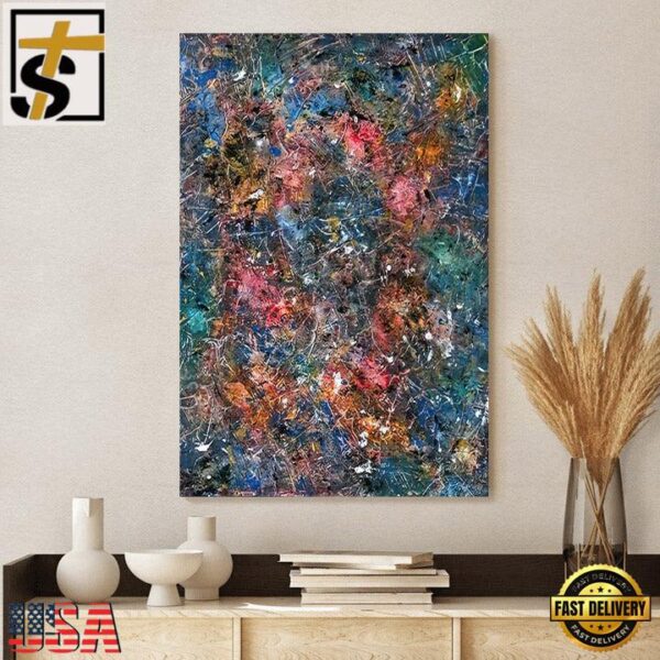 Cosmic Healing Painting Galaxy Painting Canvas Wall Art